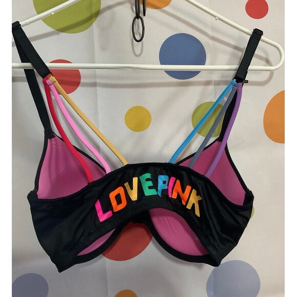 PINK Victoria’s Secret Padded Underwire Bra 32DD - Picture 2 of 9